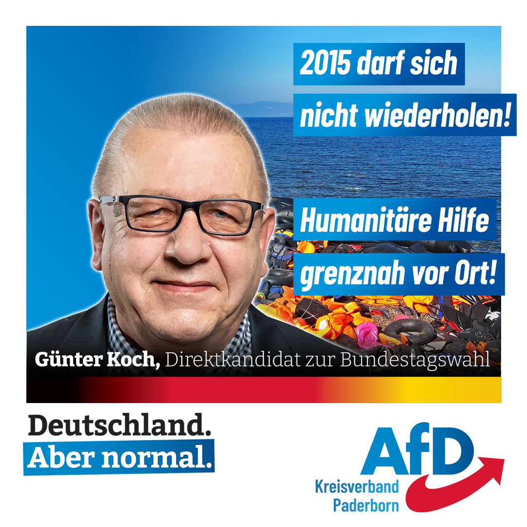 Read more about the article Günter Koch: 2015 darf sich nicht wiederholen