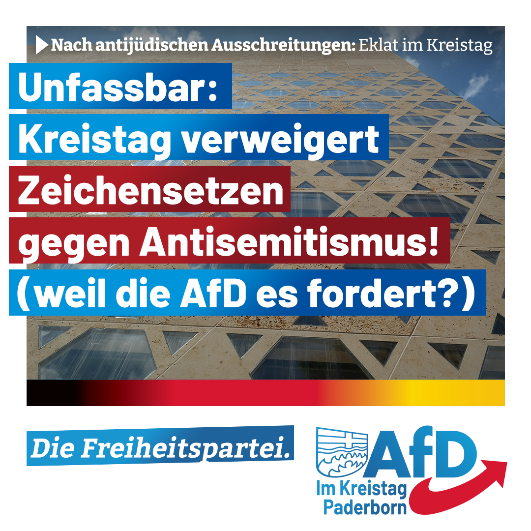 Read more about the article Kreistag verweigert Zeichensetzen gegen Antisemitismus
