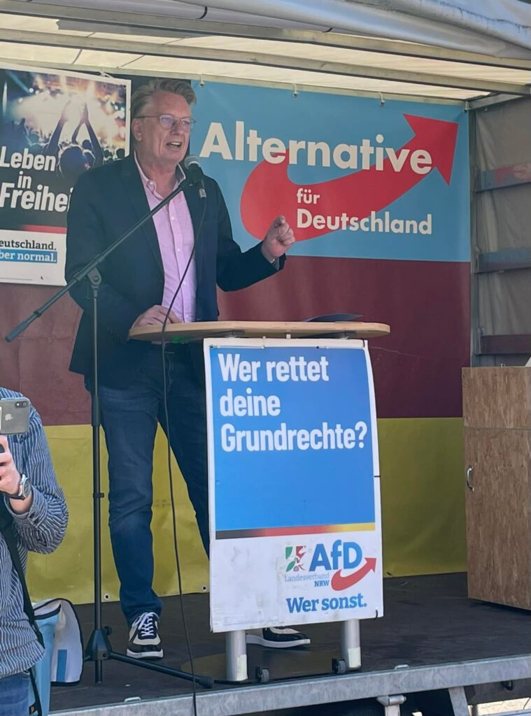 Markus Wagner, Spitzenkandidat der AfD NRW, Fraktionsvorsitzender AfD Fraktion NRW: