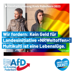 Read more about the article Kreishaushalt 2023: Kein Geld für „NRWeltoffen“!