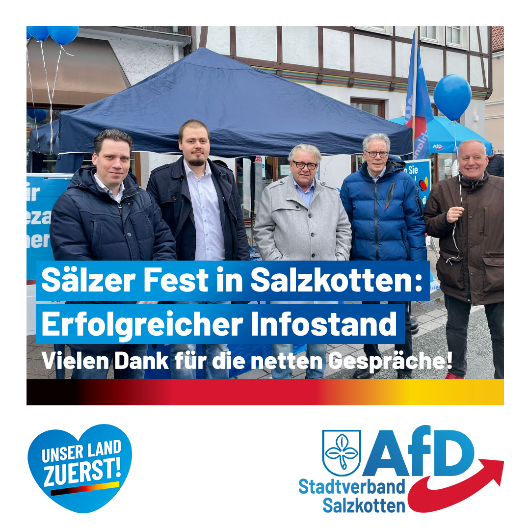 Read more about the article Infostand Sälzer Fest