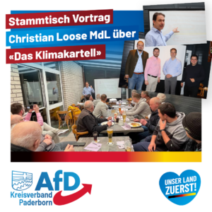 Read more about the article Rückblick Stammtisch April Christian Loose MdL