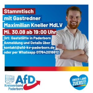 Read more about the article AfD Stammtisch Paderborn August 2023