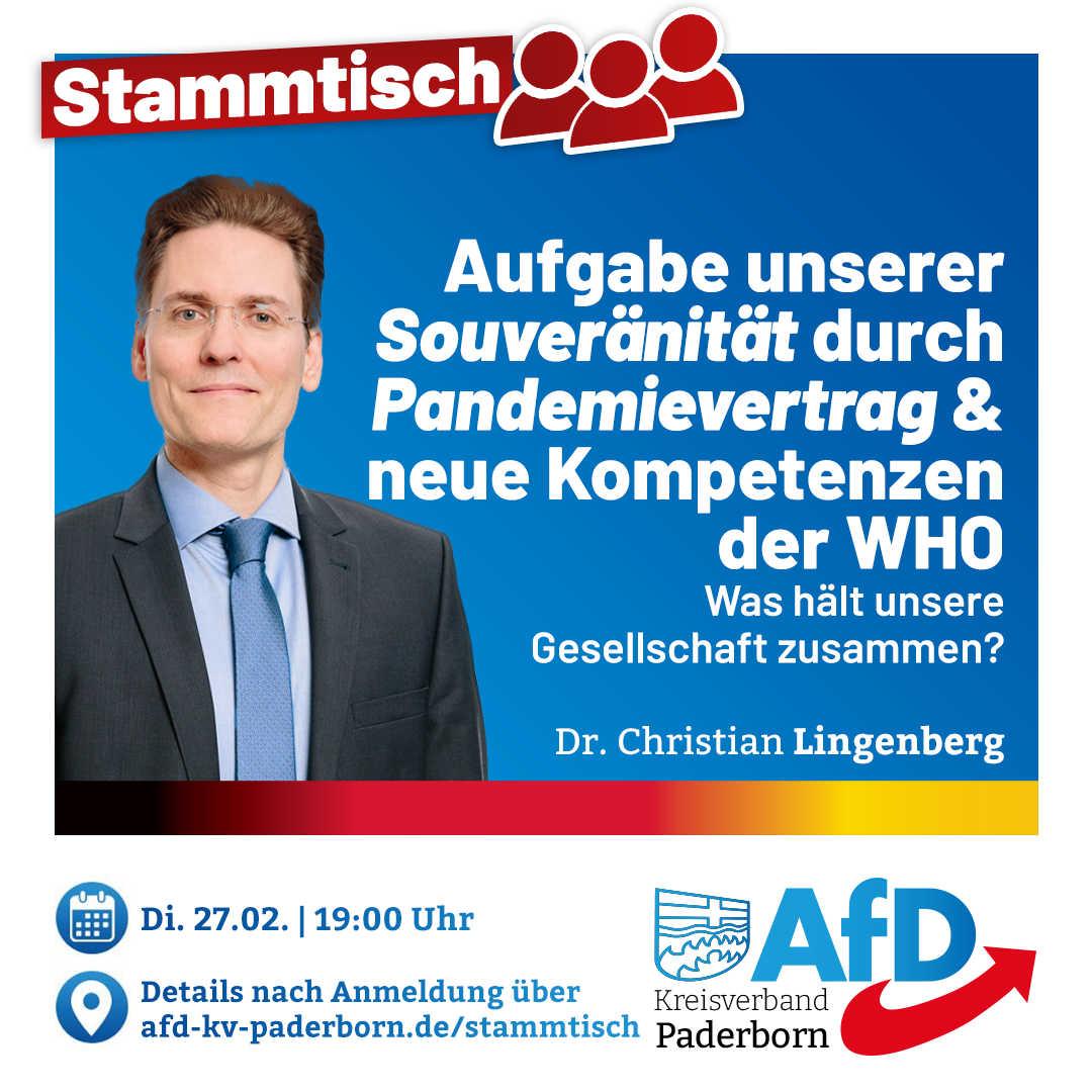 Read more about the article AfD-Stammtisch Di. 27.02.24