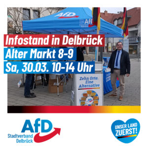 Read more about the article Infostand in Delbrück Ostersamstag