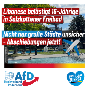 Mehr über den Artikel erfahren Libanese belästigt 16-Jährige in Salzkottener Freibad