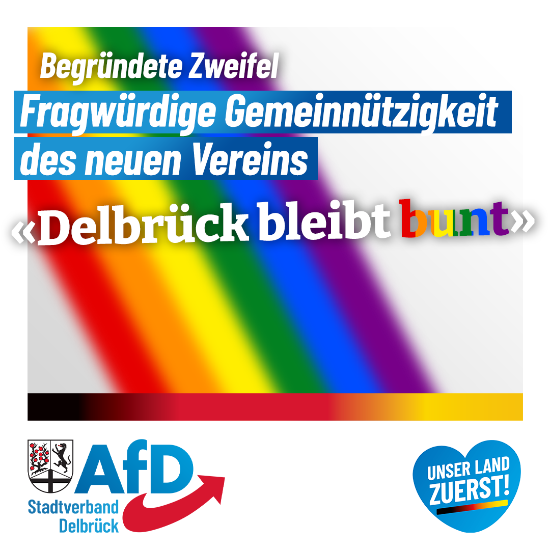 Mehr über den Artikel erfahren Zweifel an Gemeinnützigkeit von „Delbrück bleibt bunt“