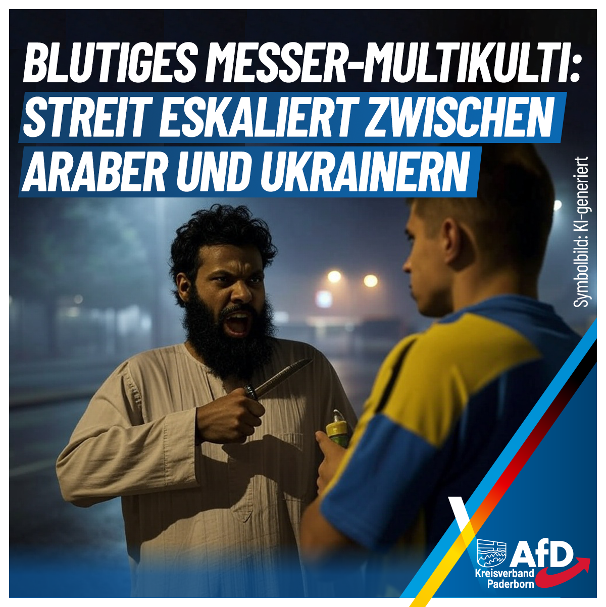 Du betrachtest gerade Messerstecherei am Westerntor