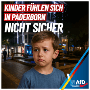 Mehr über den Artikel erfahren Studie: Paderborner Kinder fühlen sich nicht sicher