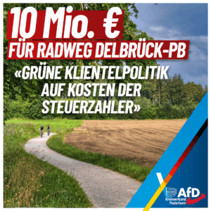 Mehr über den Artikel erfahren 10 Mio. für Fahrradweg Delbrück-Paderborn