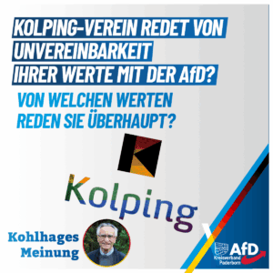 Mehr über den Artikel erfahren Z𝘂𝗿 𝗗𝗶𝘀𝗸𝗿𝗶𝗺𝗶𝗻𝗶𝗲𝗿𝘂𝗻𝗴 𝘃𝗼𝗻 𝗔𝗳𝗗-𝗠𝗶𝘁𝗴𝗹𝗶𝗲𝗱𝗲𝗿𝗻 𝗯𝗲𝗶 𝗞𝗼𝗹𝗽𝗶𝗻𝗴!