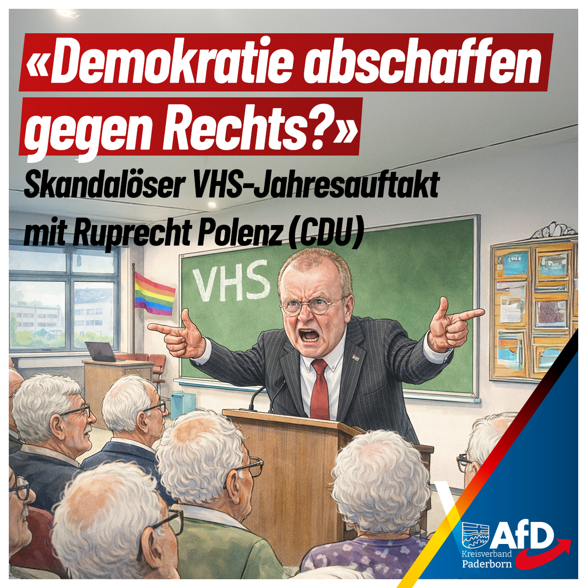 Du betrachtest gerade VHS PB Jahresauftakt – ein Lehrstück in Panikmache & AfD-Bashing!