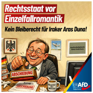 Mehr über den Artikel erfahren Fall Aras Duna: Rechtsstaat vor Einzelfallromantik