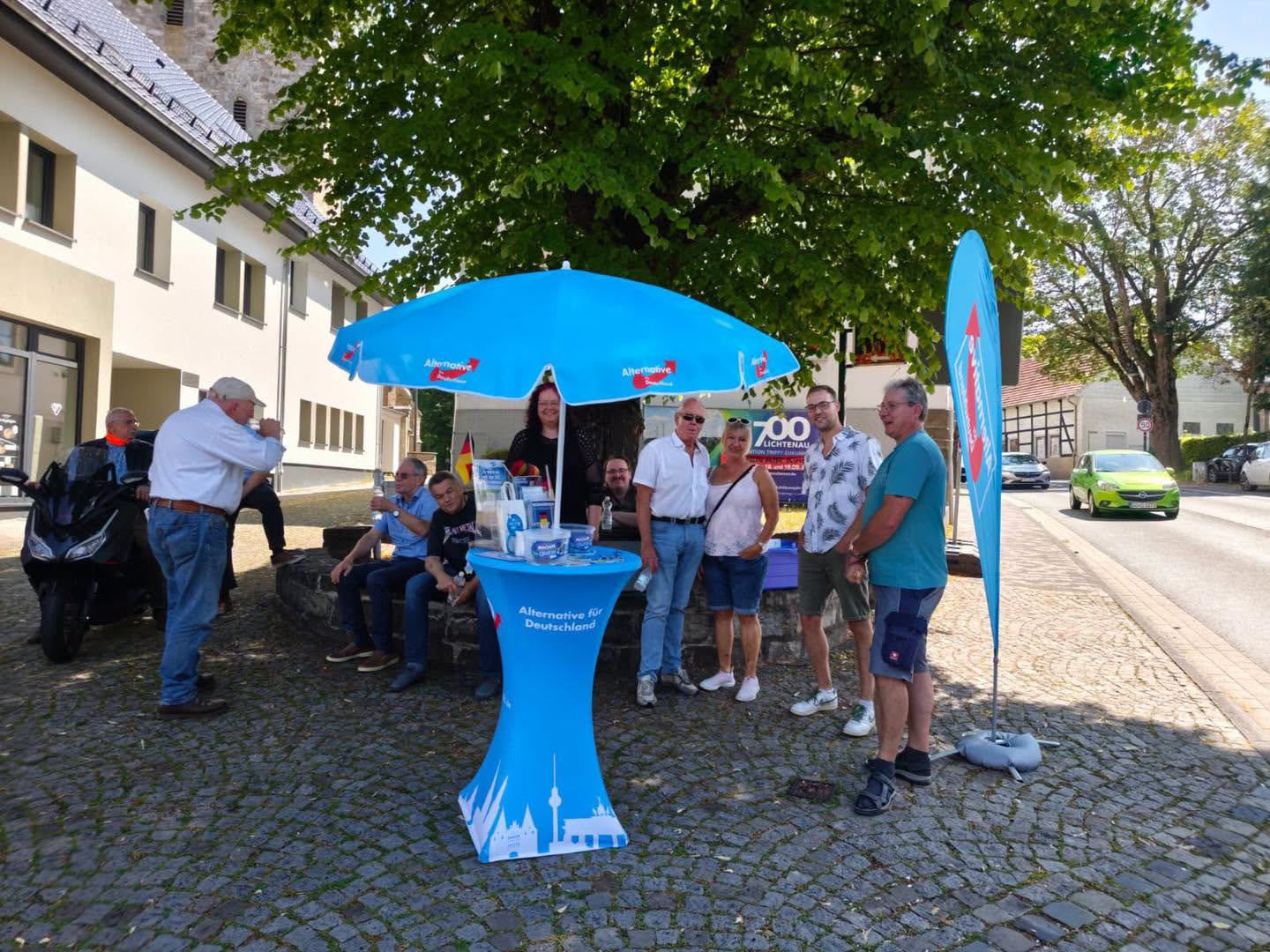 Du betrachtest gerade Infostand in Lichtenau 25.07.26