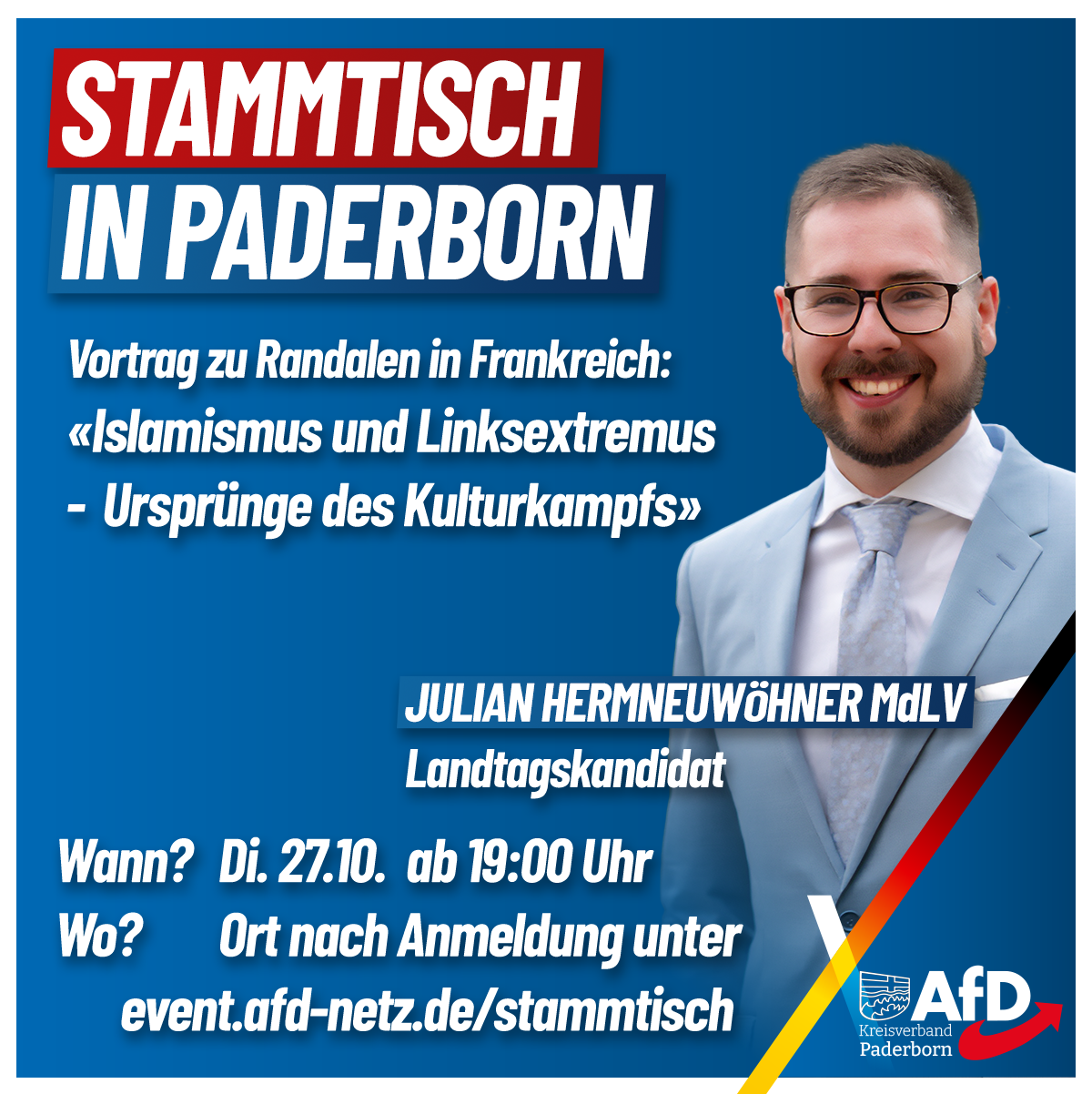 Du betrachtest gerade Oktober-Stammtisch 27.10.26